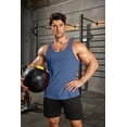 thumbnail image 2 of COOFANDY Workout Tank Tops for Men Pink Tank Top Gym Muscle Sleeveless Shirt Tank Top Undershirt 3 Pack, 2 of 4