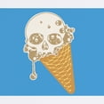 thumbnail image 2 of CafePress - Cute Skull Ice Cream Cone Mousepad - Non-slip Rubber Mousepad, Gaming Mouse Pad, 2 of 6