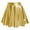 Gold, variant on Utoimkio Women's Nightclub High Waisted Pleated Skirts Casual A-Line Party Mini Skirt