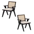 thumbnail image 1 of Rotterdan Dining Chair With Wood Frame and Natural Rattan SET OF 2, 1 of 6