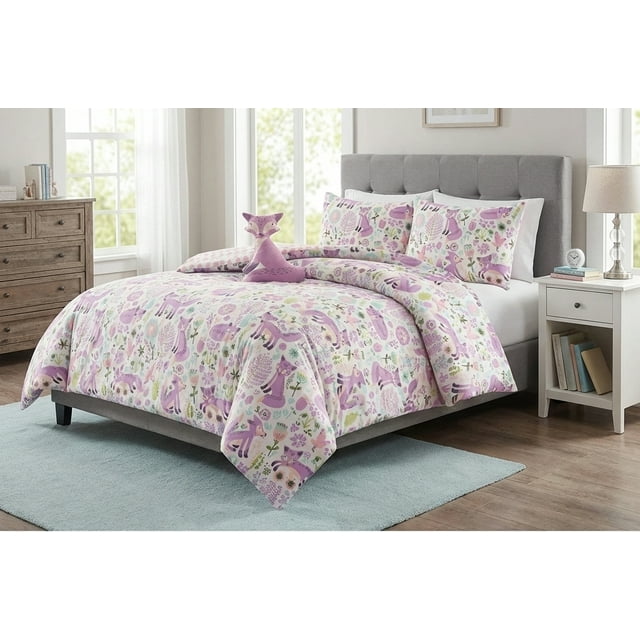 Nola Home Fox Ensemble de Douillette pour Enfants, Double