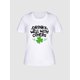 thumbnail image 3 of St. Patrick'S Day 'Drinks Well with Others' Green Four-Leaf Clover Women'S T-Shirt- Casual& Comfortable Polyester Blend, Short Sleeve, Round Neck, Machine Washable Tee For Adult, Men, Women, Teen, Te, 3 of 7