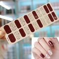 thumbnail image 2 of Lubelski 22Pcs Nail Sticker Fashion DIY Mini Self-Adhesive Shiny Manicure Decals for Salon, 2 of 7