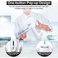 thumbnail image 4 of Electric Hand Mixer with or without Storage Case-5 Speed Turbo Boost, 5 Stainless Steel Accessories, for Cookies Cake Bread Baking, Kitchen Gift (5 Colors), 4 of 8