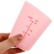 thumbnail image 5 of OULII 2Ud Tazas De Medición De Silicona Rosa Con Visible Para Cocina, 5 of 8