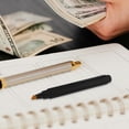 thumbnail image 4 of IDEANATEGRATE 4Pcs Money Checker for Business Transactions Black Plastic Chisel Tip, 4 of 8