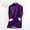 Dark Purple, variant on ZSQDM Women's Hoodless Sweatshirt Crewneck Sweater Mock Neck Pullover Thermal Shirts for Women Winter Lined Sweatshirts Casual Crewneck Fleece Pullover Long Sleeve Loungewear Polyester (L)