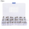 thumbnail image 1 of Fuse, 150 Pcs Tubes en Verre Assortiment de Fusibles Fiabilité Exceptionnelle, 1 of 8
