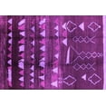 thumbnail image 1 of Ahgly Company Indoor Rectangle Solid Pink Modern Area Rugs, 6' x 9', 1 of 4
