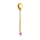 thumbnail image 1 of Tenedor de Café de Metal, Cuchara Navideña, Diseño de Frutas de Acero Inoxidable, Fácil de Limpiar, Ideal para Fiestas o Bares, Decoración Navideña, Regalo Perfecto para Amigos, Tamaño 13,5, 1 of 2
