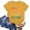 Yellow, variant on QHWAUAKFBN T Shirts For Women Trendy Summer Short Sleeve Its A Good Day To Drink On A Boat Funny Letter Cute Blouse Tees Tshirts Top