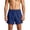Navy, variant on Mens Pajama Shorts Sleep Loungewear Bottoms Plaid Boxers Briefs For Men Breathable Loose Soft Casual Home Athletic Shorts Loungewear
