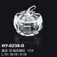 thumbnail image 1 of Pumpkin Shape Glass Candy Jar Glass Party Snacks Sweet Storage Jar Coffee Bean Holder Container, 1 of 4