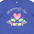 thumbnail image 4 of Inktastic Grammy's Girl- heart flowers Youth T-Shirt, 4 of 5