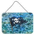 thumbnail image 1 of "Treasures Pirate Flag Lámina metálica, 8 H x 12 W" Caroline's Treasures BB5342DS812, 1 of 1