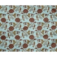 thumbnail image 4 of oneOone Polyester Lycra Fabric Leaves & Floral Block Print Fabric BTY 56 Inch Wide, 4 of 4