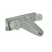 Utopia 8" Bathtub & Shower Faucet with Offset Rear Connectors for Mobile Homes