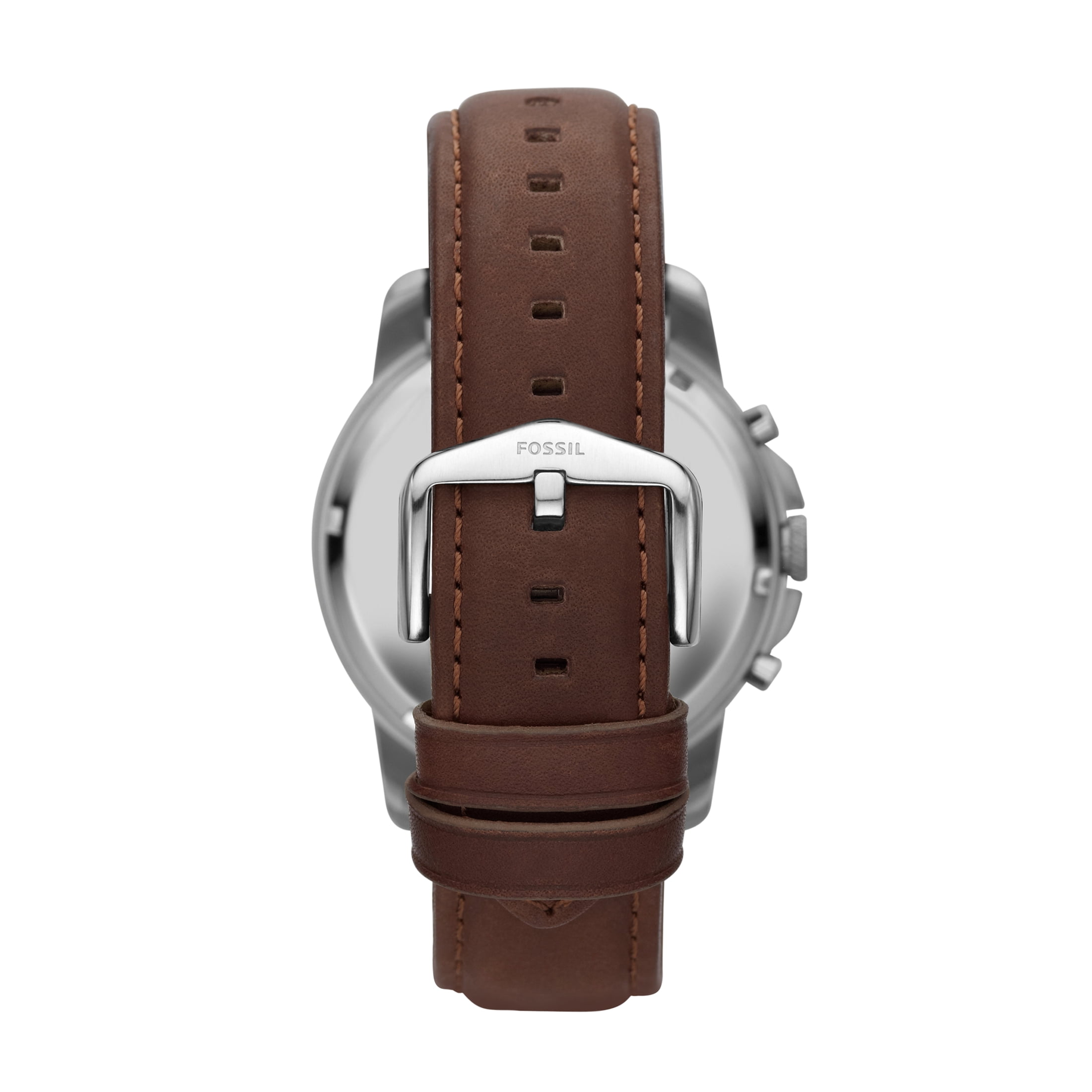 Fossil Wristwatch - Men's Grant Chronograph, Brown Leather