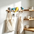 thumbnail image 6 of Decorative Bird Wall Hook, Rustic Wood Coat and Hat Rack with Multiple Pegs, Charming Entryway Organizer for Keys, Bags, and Scarves, Easy to Mount Home Decor for Hallway, Bedroom, and Living Room, 6 of 6