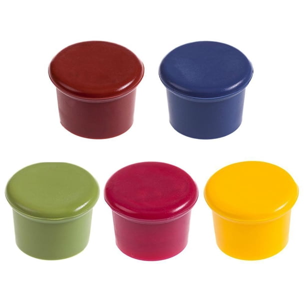 Batería de Cocina Tapones de vino de silicona Selladores de botellas de vino sin fugas para tapa de botella de cerveza