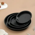 thumbnail image 4 of ACDANC Round Nonstick Pizza Pan,Carbon Steel Baking Oven Tray,Microwave Crisper Pan,Cookware Crispy Plate Fry Pan for Cooking Pizza Cake Fish Chicken,Multiple Size Available, 4 of 7
