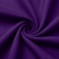 thumbnail image 5 of Miluxas Women's Cocktail Party Evening Dress Wrap V Neck Sleeveless Midi Dress Ruched High Waist A Line Solid Color Swing Dress Wedding Guest Gown Purple, 5 of 5