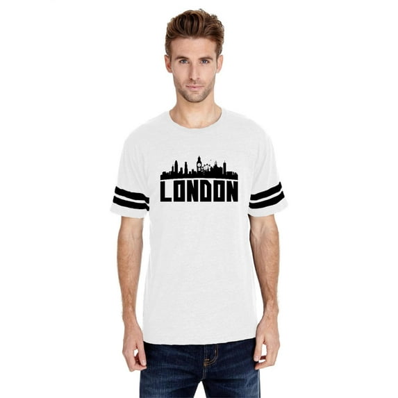 Unisex London Football Fine Jersey T-Shirt
