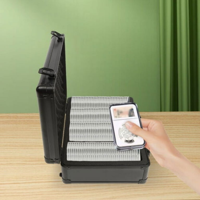 Storage & Display Aluminum Frame Box Case Graded Card Case Storage Box With  Lock - Walmart.com