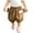 Brown, variant on Twczz Baby Boys Harem Shorts- Soft Cotton Elastic Waist Cute Baggy Play Shorts Blue Size 6-24 Months