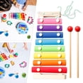 thumbnail image 3 of Instrumentos musicales infantiles para niños pequeños con bolsa, 11 piezas, 3 of 7
