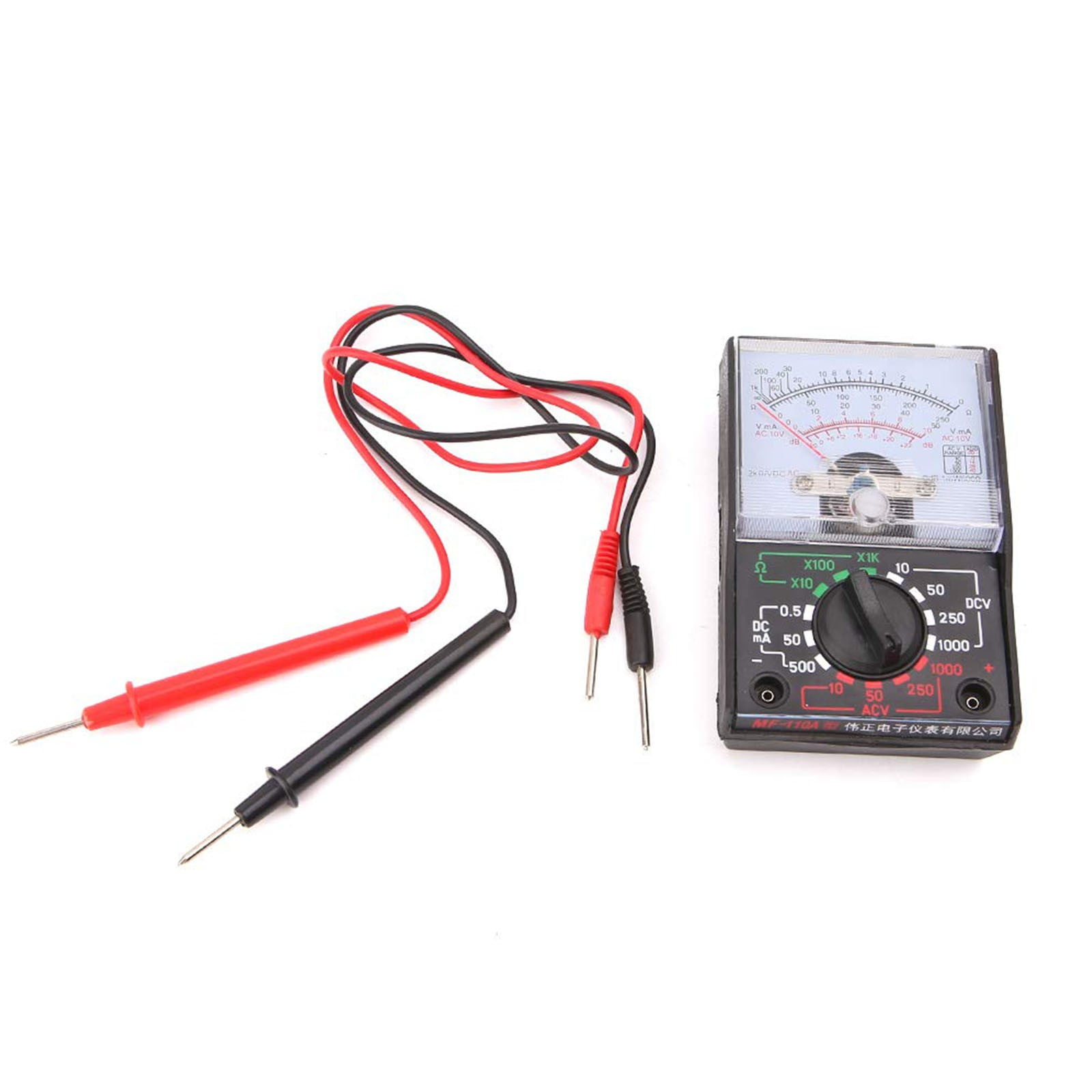 Clearance Measuring ruler under $8,Voltmeter Ammeter Resistance Meter Analog Multimeter Tool 250mA For / 010 50250 1000V For Teaching 2PC