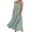 Green independence day dresses for women, variant on Wenini Womens Dresses Crewneck Sleeveless Maxi Solid Summer Dresses Evening Loose Fashion Cotton Linen Tank Long Dress with Pocket Khaki XXXL