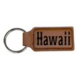 thumbnail image 2 of Keychain - Rectangle - Hawaii - Leather, 2 of 4