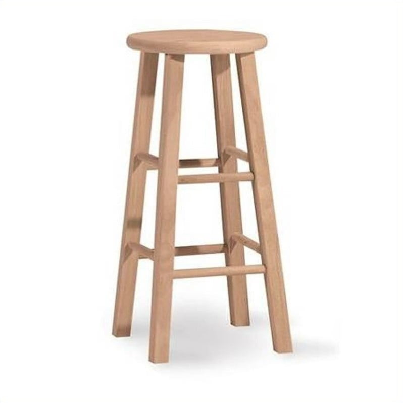International Concepts 30 Round Top Bar Stool