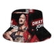 thumbnail image 5 of Dwayne Johnson Sombrero bucket para adultos, gorra de protección solar, sombrero de pescador plegable para viajes al aire libre, pesca y actividades de verano, 5 of 6