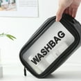 thumbnail image 7 of Vikakiooze Large Capacity Transparent Waterproof Cosmetic Storage Bag- Large Cosmetic Makeup Travel Organizer For Men & Women,Cosmetic Storage Bag, 7 of 7