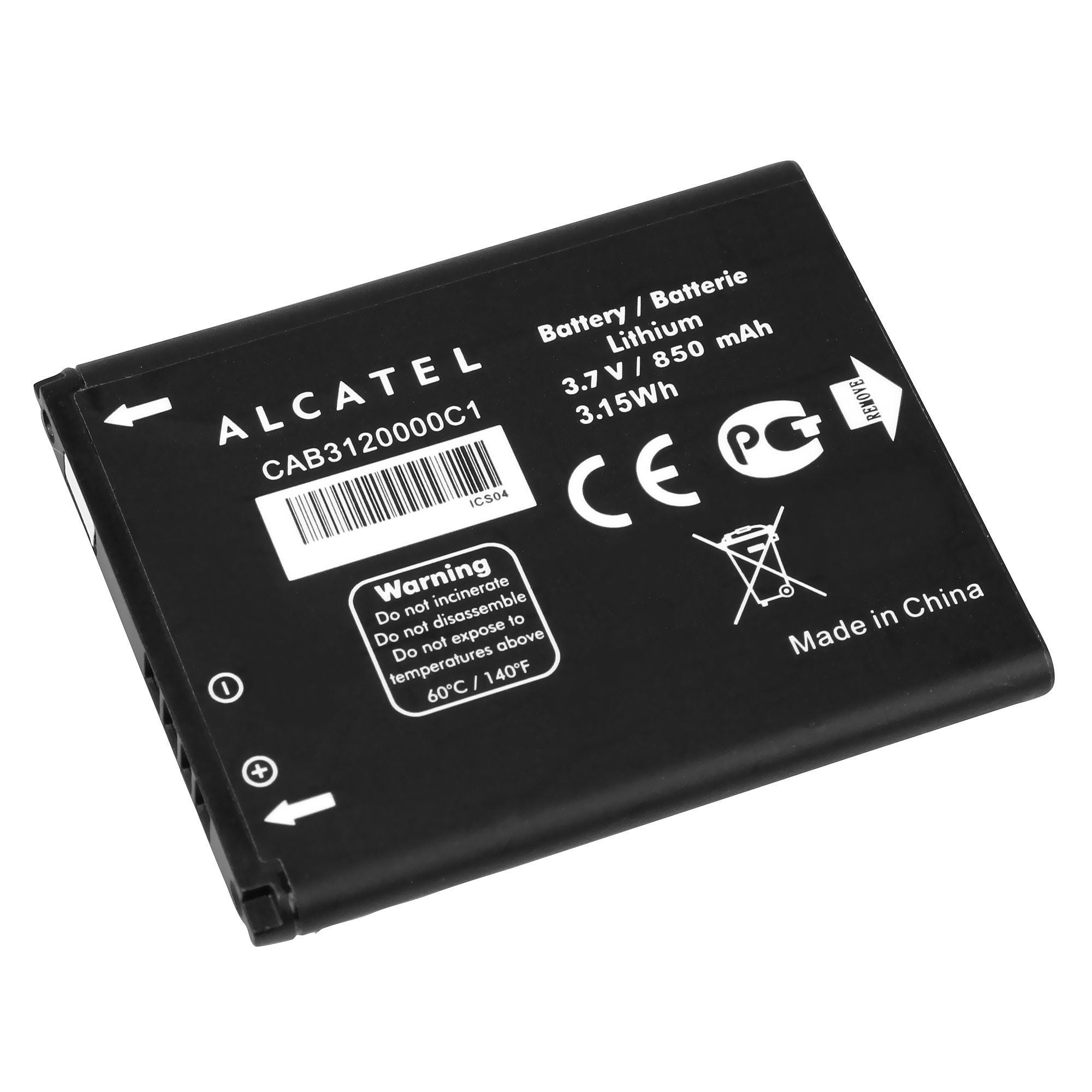 Аккумулятор alcatel cab3120000c1