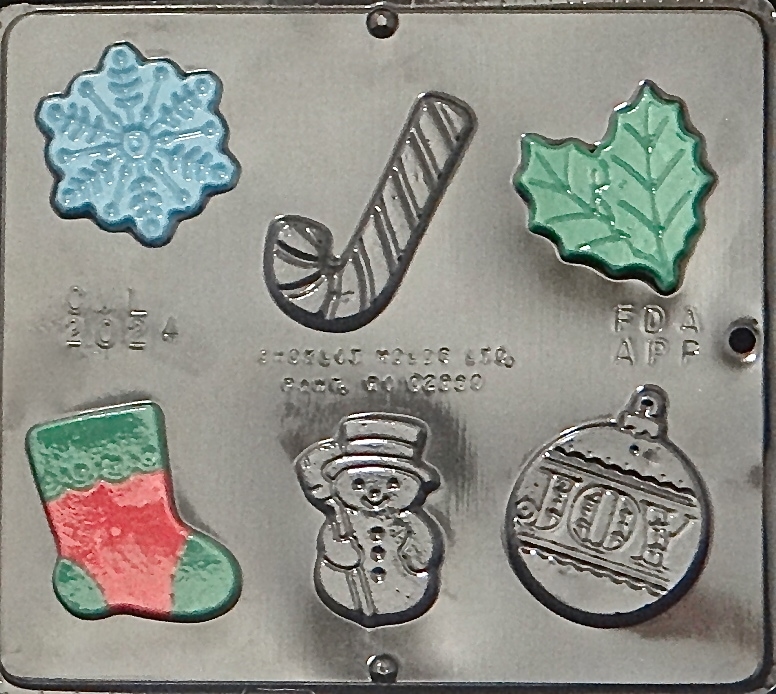 2024 Christmas Assortment Chocolate Candy Mold - Walmart.com - Walmart.com
