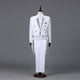 thumbnail image 1 of Traje de esmoquin de vestir para hombre, traje de actuación, traje de mago, actuación escénica, traje de mando, cantante de Bel Canto, negro y blanco, rojo, 1 of 5