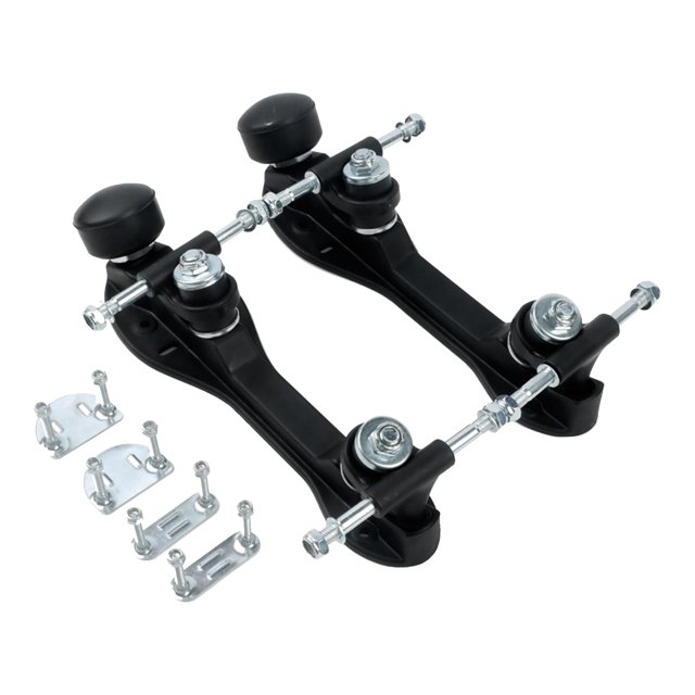 Base para patines de ruedas perfecl con soporte freno de goma 248 cm