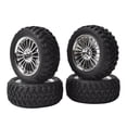 thumbnail image 2 of de 4 neumáticos y ruedas de rally RC 12 mm Hex 75 mm Resistente al para HSP HPI 1:10 Racing Repuesto de piezas, 2 of 8