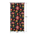 thumbnail image 5 of Pioneer Flower Floral Print Pattern Shower Curtain 36"x72", Bathroom Decorative Shower Curtain Set with 12 Hooks, Waterproof Washable, 5 of 6