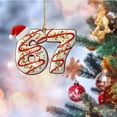 thumbnail image 2 of WEGFTDUOP Christmas 67 Acrylic Ornament Six Funny Xmas Holiday Ornament Funny 67 Decorations Meme Grandkid Gift For Christmas Tree Christmas Hanging Decor, 2 of 7