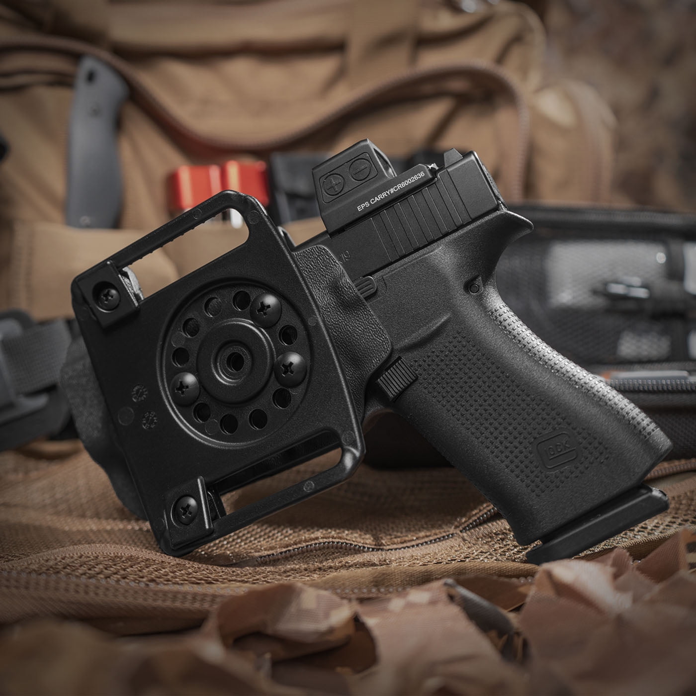 GRITR OWB Kydex Right Hand Holster Fits Glock 43X