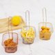 thumbnail image 4 of Fry Baskets Stainless Steel Chips Presentation Basket Strainer Taco with Handle, 4 of 11