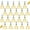 Gold, variant on BlinkLLX Catfish Alert Clip-On Fishing Bells 20 Pcs 2.6" x 1.3"