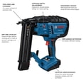 thumbnail image 2 of Bosch 18V Brushless 18 Gauge Brad Nailer (Bare Tool), 2 of 8