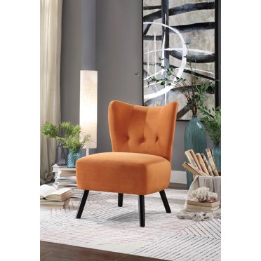 Sigrid Mid-Century Modern Faux Leather Effect Fabric Upholstered Antique Finished 2-Piece Wood Armchair and Ottoman Set main image 0