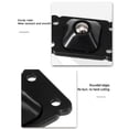 thumbnail image 2 of Polea Universal Ndcxsfigh 4 poleas universales autoadhesivas de acero inoxidable negro, 2 of 5