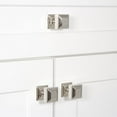 thumbnail image 6 of Grandeur 802236 Carre 1-1/4" Solid Brass Stepped Square Cabinet Knob - Brass, 6 of 7